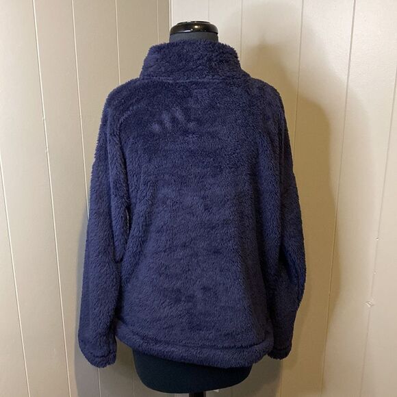 Jane and Bleecker Medium Shag Turtleneck Sweater Wrap Neck - Picture 4 of 6